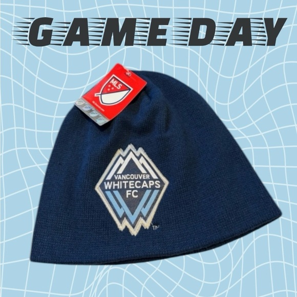 🆕Adult | Vancouver Whitecaps FC Blue Beanie - Picture 1 of 10